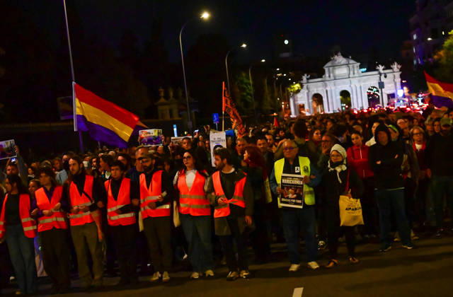 October 8, 2026, Madrid, Madrid, SPAIN: March in memory of Maricarmen, who died after being evicted from her home and became a symbol of the struggle for housing rights and against real-estate speculation. Madrid SPAIN  - ZUMAz108 20261008_znp_z108_010 Copyright: xRichardxZubelzux