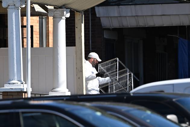October 8, 2026, Philadelphia, Pennsylvania, USA: FBI agents seize several pieces of evidence from the home of Eugene Horsch on West Chew Avenue in Philadelphia, Pennsylvania, United States, on October 8, 2026. Several evidence boxes and bags including items were removed from the home. Authorities are investigating the property after linking it to at least seven missing women. Eugene Horsch is the son of the late Raymond R.C. Horsch. Philadelphia USA - ZUMAs197 20261008_aaa_s197_087 Copyright: xKylexMazzax