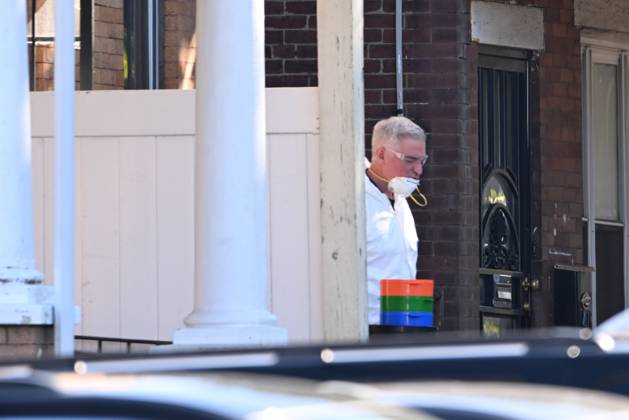 October 8, 2026, Philadelphia, Pennsylvania, USA: FBI agents seize several pieces of evidence from the home of Eugene Horsch on West Chew Avenue in Philadelphia, Pennsylvania, United States, on October 8, 2026. Several evidence boxes and bags including items were removed from the home. Authorities are investigating the property after linking it to at least seven missing women. Eugene Horsch is the son of the late Raymond R.C. Horsch. Philadelphia USA - ZUMAs197 20261008_aaa_s197_089 Copyright: xKylexMazzax
