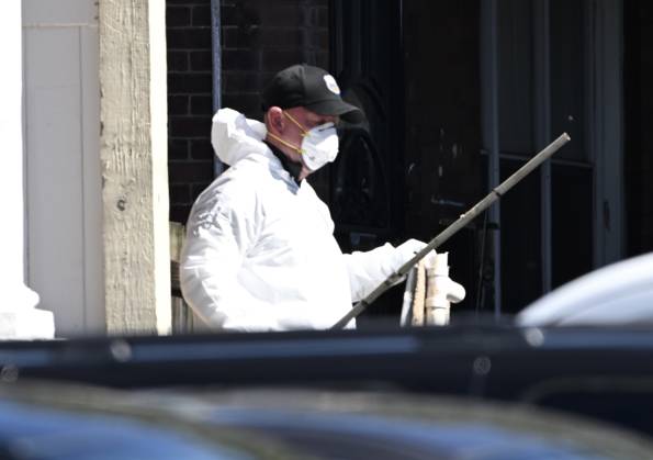 October 8, 2026, Philadelphia, Pennsylvania, USA: FBI agents seize several pieces of evidence from the home of Eugene Horsch on West Chew Avenue in Philadelphia, Pennsylvania, United States, on October 8, 2026. Several evidence boxes and bags including items were removed from the home. Authorities are investigating the property after linking it to at least seven missing women. Eugene Horsch is the son of the late Raymond R.C. Horsch. Philadelphia USA - ZUMAs197 20261008_aaa_s197_091 Copyright: xKylexMazzax