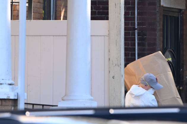 October 8, 2026, Philadelphia, Pennsylvania, USA: FBI agents seize several pieces of evidence from the home of Eugene Horsch on West Chew Avenue in Philadelphia, Pennsylvania, United States, on October 8, 2026. Several evidence boxes and bags including items were removed from the home. Authorities are investigating the property after linking it to at least seven missing women. Eugene Horsch is the son of the late Raymond R.C. Horsch. Philadelphia USA - ZUMAs197 20261008_aaa_s197_093 Copyright: xKylexMazzax