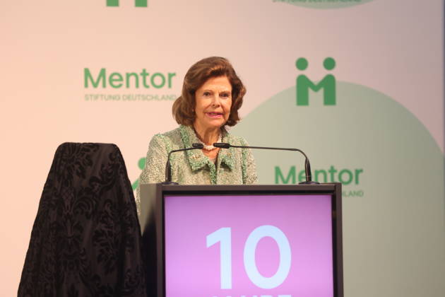 Königin Silvia von Schweden beim Jubiläum der Mentor-Stiftung auf der Insel Mainau. Mainau, 08.10.2026 Copyright: xAgenturxMatthiasxWehnertx xM.xGränzdörferx