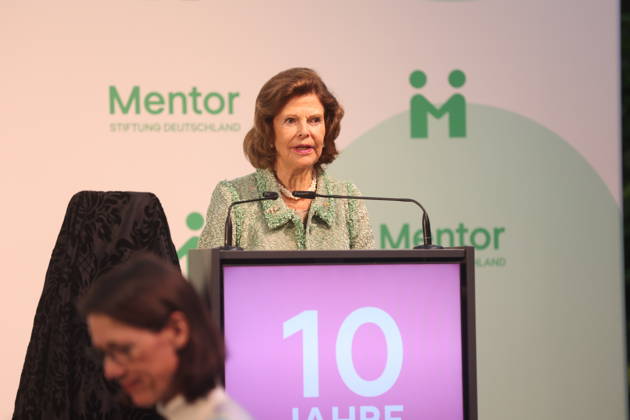 Königin Silvia von Schweden beim Jubiläum der Mentor-Stiftung auf der Insel Mainau. Mainau, 08.10.2026 Copyright: xAgenturxMatthiasxWehnertx xM.xGränzdörferx