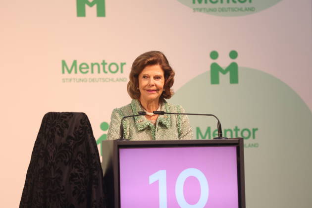 Königin Silvia von Schweden beim Jubiläum der Mentor-Stiftung auf der Insel Mainau. Mainau, 08.10.2026 Copyright: xAgenturxMatthiasxWehnertx xM.xGränzdörferx