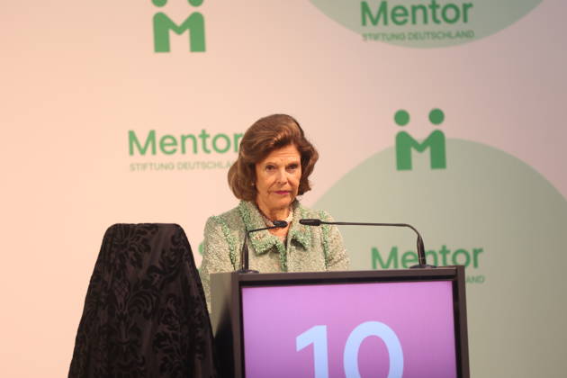 Königin Silvia von Schweden beim Jubiläum der Mentor-Stiftung auf der Insel Mainau. Mainau, 08.10.2026 Copyright: xAgenturxMatthiasxWehnertx xM.xGränzdörferx