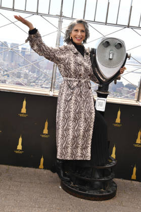 NEW YORK, NY- OCTOBER 8: Rose Abdoo at the Empire State Building to Celebrate the Premiere of CBS New Series, Eternally Yours on October 8, 2026 in New York City. Copyright: xmpi099 MediaPunchx
