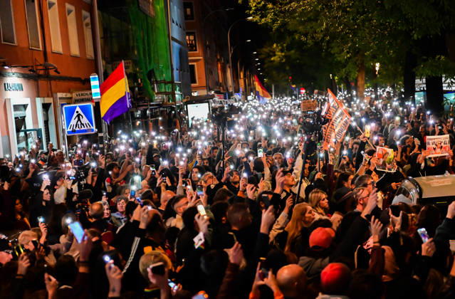 October 8, 2026, Madrid, Madrid, SPAIN: March in memory of Maricarmen, who died after being evicted from her home and became a symbol of the struggle for housing rights and against real-estate speculation. Madrid SPAIN  - ZUMAz108 20261008_znp_z108_015 Copyright: xRichardxZubelzux