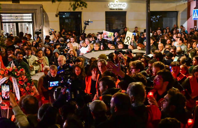 October 8, 2026, Madrid, Madrid, SPAIN: March in memory of Maricarmen, who died after being evicted from her home and became a symbol of the struggle for housing rights and against real-estate speculation. Madrid SPAIN  - ZUMAz108 20261008_znp_z108_018 Copyright: xRichardxZubelzux