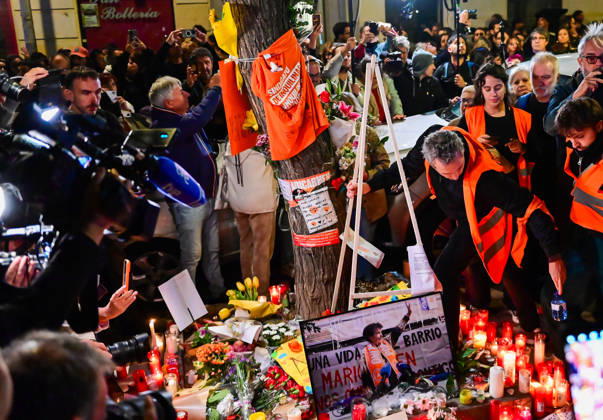 October 8, 2026, Madrid, Madrid, SPAIN: March in memory of Maricarmen, who died after being evicted from her home and became a symbol of the struggle for housing rights and against real-estate speculation. Madrid SPAIN  - ZUMAz108 20261008_znp_z108_019 Copyright: xRichardxZubelzux