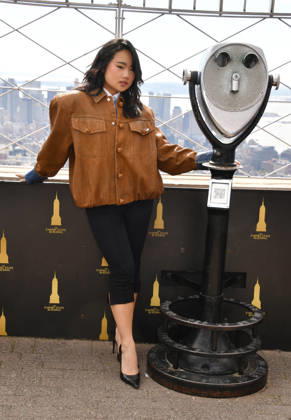 CBS™ Eternally Yours Cast Visit The Empire State Building NEW YORK, NY- OCTOBER 8: Helen J. Shen at the Empire State Building to Celebrate the Premiere of CBS New Series, Eternally Yours on October 8, 2026 in New York City. Credit: John Fycke AdMedia New York City New York USA EDITORIAL USE ONLY  Copyright: xx JohnxFycke AdMediax admphotosthree019739