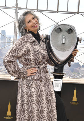 CBS™ Eternally Yours Cast Visit The Empire State Building NEW YORK, NY- OCTOBER 8: Rose Abdoo at the Empire State Building to Celebrate the Premiere of CBS New Series, Eternally Yours on October 8, 2026 in New York City. Credit: John Fycke AdMedia New York City New York USA EDITORIAL USE ONLY  Copyright: xx JohnxFycke AdMediax admphotosthree019752