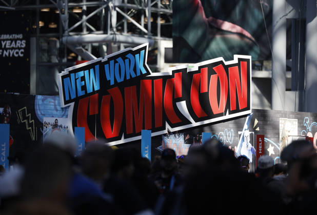 Cosplayers attend New York Comic Con at the Jacob K. Javits Center on Thursday, October 8, 2026 in New York City. The New York Comic Con is an annual New York City fan convention dedicated to comics, graphic novels, anime, manga, video games, toys, movies, and television. It was first held in 2006.  NYP20261008120 JOHNxANGELILLO