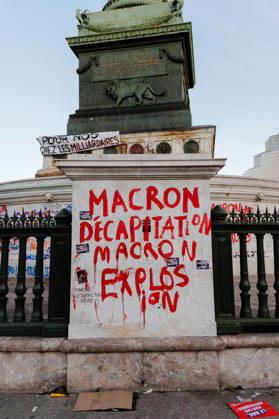 A rally began at 3 pm at Place de la Bastille in Paris. Student organisations had called for the blockades to continue as part of ˜Act IV™ of the protests on Thursday 8 October, two days after ˜Act III™, which had brought together between 266,000 and 450,000 demonstrators across France on Tuesday without any major incidents. Several national education unions also called for a walkout. The actions of the police are under close scrutiny this Thursday, as allegations of police violence mount. - 08 10 2026 - France Ile-de-France (region) Paris -  JanxSchmidt-Whitley LexPictorium LePictorium_0342684