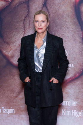 Sanguine Paris Film Premiere Karin Viard attends Sanguine Paris Film Premiere at Max Linder on October 08, 2026 in Paris, France. Photo by Nasser Berzane ABACAPRESS.COM Paris France  Copyright: xBerzanexNasser ABACAx