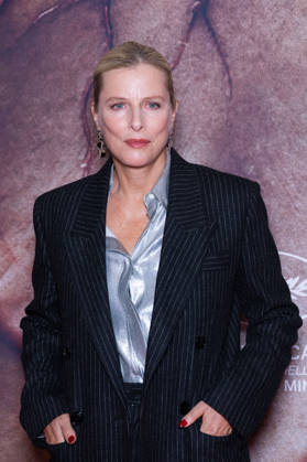 Sanguine Paris Film Premiere Karin Viard attends Sanguine Paris Film Premiere at Max Linder on October 08, 2026 in Paris, France. Photo by Nasser Berzane ABACAPRESS.COM Paris France  Copyright: xBerzanexNasser ABACAx
