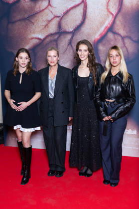 Sanguine Paris Film Premiere Mara Taquin, Karin Viard, Marion Le Corroller, Kim Higelin attends Sanguine Paris Film Premiere at Max Linder on October 08, 2026 in Paris, France. Photo by Nasser Berzane ABACAPRESS.COM Paris France  Copyright: xBerzanexNasser ABACAx