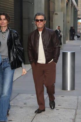 October 8, 2026, New York, New York, USA: JOSH BROLIN arrives at ABC Studios for Ã¢â‚¬ËœGood Morning AmericaÃ¢ New York USA  - ZUMAh16_ 20261008_zaf_h16_003 Copyright: xDanxHerrickx