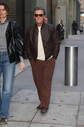 October 8, 2026, New York, New York, USA: JOSH BROLIN arrives at ABC Studios for Ã¢â‚¬ËœGood Morning AmericaÃ¢ New York USA  - ZUMAh16_ 20261008_zaf_h16_004 Copyright: xDanxHerrickx