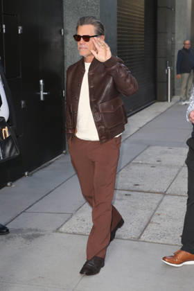 October 8, 2026, New York, New York, USA: JOSH BROLIN arrives at ABC Studios for Ã¢â‚¬ËœGood Morning AmericaÃ¢ New York USA  - ZUMAh16_ 20261008_zaf_h16_009 Copyright: xDanxHerrickx