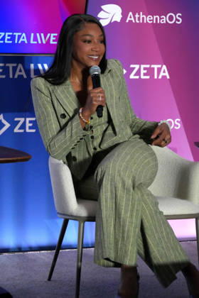 October 8, 2026, New York, Ny, USA: TIFFANY HADDISH attends the ZETA Live Conference 2026,.David Geffen Hall, Lincoln Center, NYC.October 8, 2026 . ZETA Live Conference 2026,.David Geffen Hall, Lincoln Center, NYC.October 8, 2026 . New York USA - ZUMAms4_ 20261008_faf_ms4_013 Copyright: xSoniaxMoskowitzxGordonx