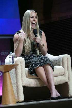 October 8, 2026, New York, New York, USA: LINDSEY VONN attends the ZETA Live Conference 2026 at David Geffen Hall in New York s Lincoln Center. New York USA  - ZUMAms4_ 20261008_faf_ms4_006 Copyright: xSoniaxMoskowitzxGordonx