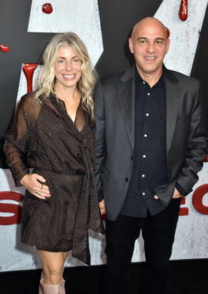 NEW YORK, NY - OCTOBER 8: Lisa Goldsmith and Marcos Siega at Dexter 20th Anniversary Celebration & Dexter: Resurrection Season 2 premiere at Chelsea Industrial on October 8, 2026 in New York City. Copyright: xmpi099 MediaPunchx