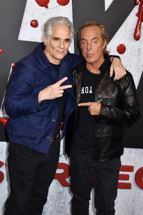 NEW YORK, NY - OCTOBER 8: Yul Vazquez and Titus Welliver at Dexter 20th Anniversary Celebration & Dexter: Resurrection Season 2 premiere at Chelsea Industrial on October 8, 2026 in New York City. Copyright: xmpi099 MediaPunchx