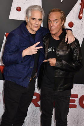 NEW YORK, NY - OCTOBER 8: Yul Vazquez and Titus Welliver at Dexter 20th Anniversary Celebration & Dexter: Resurrection Season 2 premiere at Chelsea Industrial on October 8, 2026 in New York City. Copyright: xmpi099 MediaPunchx