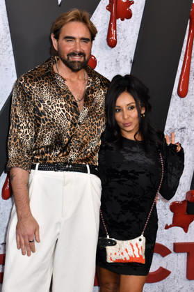 NEW YORK, NY - OCTOBER 8: Joey Camasta and Nicole ˜Snooki™ Polizzi at Dexter 20th Anniversary Celebration & Dexter: Resurrection Season 2 premiere at Chelsea Industrial on October 8, 2026 in New York City. Copyright: xmpi099 MediaPunchx