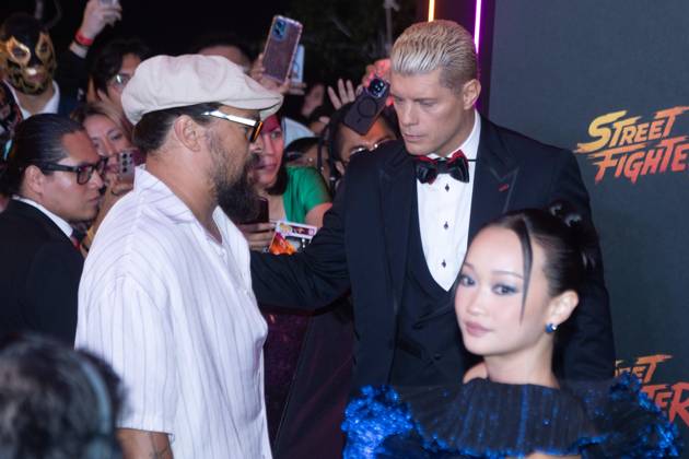 October 8, 2026: TO-45411 & x2013; Mexico City. October 8, 2026. Jason Momoa and Cody Rhodes during the "Street Fighter" movie fan event at Plaza Universidad in Mexico City. Clasos.com.mx  - ZUMAcs4_ 20261008_faa_cs4_139 Copyright: xMikaxRoblesx