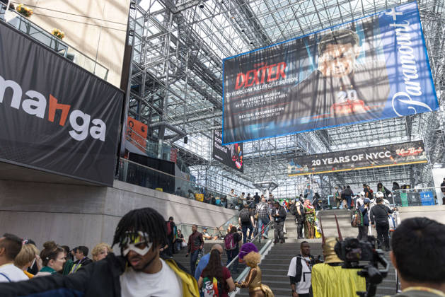 October 8, 2026, New York, New York, USA: People in costumes and makeup pose during New York Comic Con 2026 at the Javits Center in New York City, United States, on Thursday, October 8, 2026. New York USA  - ZUMAc233 20261008_zsp_c233_013 Copyright: xVanessaxCarvalhox