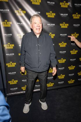 October 8, 2026, New York, New York, United States: William Shatner attends. The Sixty Year Mission: How Star Trek Changed Television And The World New York premiere at Regal Times Square on October 08, 2026 in New York City. New York United States  - ZUMAs197 20261008_aaa_s197_316 Copyright: xRonxAdarx