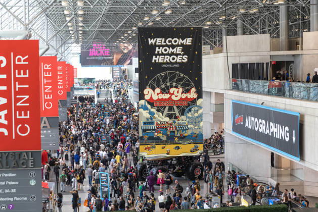 October 8, 2026, New York, New York, USA: People in costumes and makeup pose during New York Comic Con 2026 at the Javits Center in New York City, United States, on Thursday, October 8, 2026. New York USA  - ZUMAc233 20261008_zsp_c233_014 Copyright: xVanessaxCarvalhox