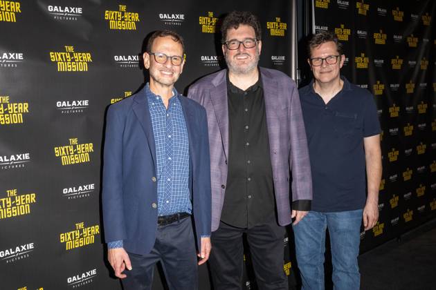 October 8, 2026, New York, New York, United States: (L-R) Thomas Vitale, Mark A. Altman and Ashley Miller attend. The Sixty Year Mission: How Star Trek Changed Television And The World New York premiere at Regal Times Square on October 08, 2026 in New York City. New York United States  - ZUMAs197 20261008_aaa_s197_309 Copyright: xRonxAdarx