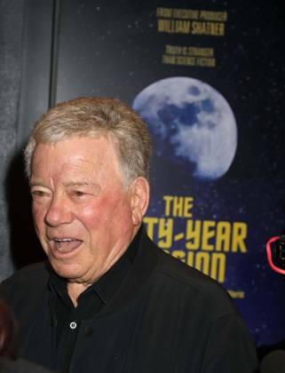 October 8, 2026, New York, New York, USA: Actor WILLIAM SHATNER seen during the red carpet arrivals for the New York All Media Premiere Screening of The Sixty-Year Mission - How Star Trek Changed Television and the World held at Regal Times Square Theaters. New York USA  - ZUMAk03_ 20261008_zaf_k03_047 Copyright: xNancyxKaszermanx