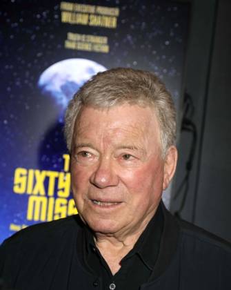 October 8, 2026, New York, New York, USA: Actor WILLIAM SHATNER seen during the red carpet arrivals for the New York All Media Premiere Screening of The Sixty-Year Mission - How Star Trek Changed Television and the World held at Regal Times Square Theaters. New York USA  - ZUMAk03_ 20261008_zaf_k03_054 Copyright: xNancyxKaszermanx