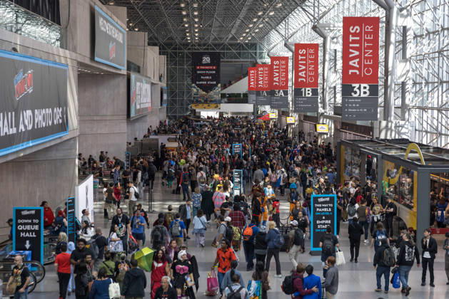 October 8, 2026, New York, New York, USA: People in costumes and makeup pose during New York Comic Con 2026 at the Javits Center in New York City, United States, on Thursday, October 8, 2026. New York USA  - ZUMAc233 20261008_zsp_c233_029 Copyright: xVanessaxCarvalhox