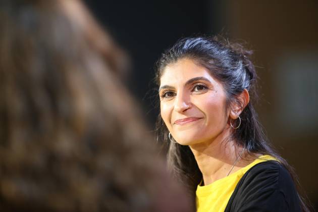 Frankfurt Main, Hessen, Deutschland, 08.10.2026: Frankfurter Buchmesse 2026: Autorin Shida Bazyar, Gewinnerin Deutscher Buchpreis Copyright: xdtsxNachrichtenagenturx dts_137666