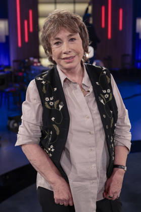 Elfie Donnelly bei der Aufzeichnung der WDR-Talkshow Kölner Treff im WDR Studio BS 3. Köln, 08.10.2026