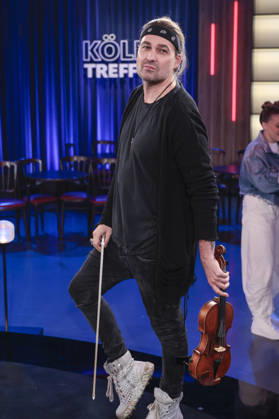 David Garrett bei der Aufzeichnung der WDR-Talkshow Kölner Treff im WDR Studio BS 3. Köln, 08.10.2026