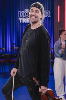 David Garrett bei der Aufzeichnung der WDR-Talkshow Kölner Treff im WDR Studio BS 3. Köln, 08.10.2026