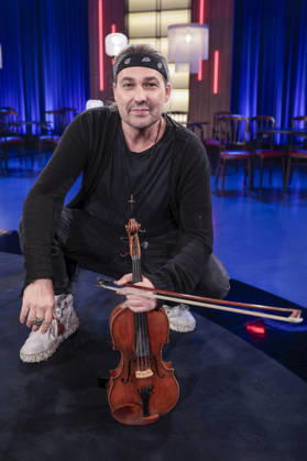 David Garrett bei der Aufzeichnung der WDR-Talkshow Kölner Treff im WDR Studio BS 3. Köln, 08.10.2026