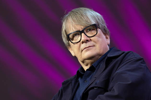 Buchmesse Frankfurt 2026 Sven Regener stellt auf der Literaturbühne von ARD, ZDF und 3sat sein neues Buch Frankie und Freddie vor., Frankfurt am Main Hessen Deutschland Messegelände