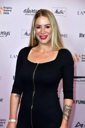Franziska Böhler bei der Verleihung der Brigitte Award 2026 im Kino International in Berlin am 08.10.2026