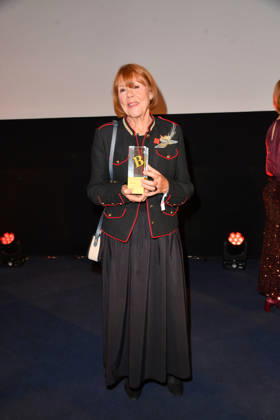 Gisele Pelicot bei der Verleihung der Brigitte Award 2026 im Kino International in Berlin am 08.10.2026
