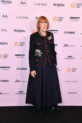 Gisele Pelicot bei der Verleihung der Brigitte Award 2026 im Kino International in Berlin am 08.10.2026