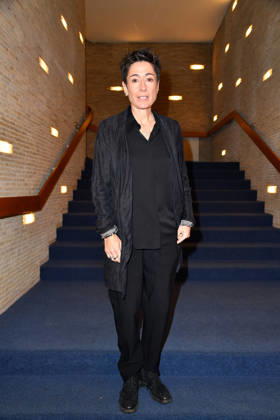 Dunja Hayali bei der Verleihung der Brigitte Award 2026 im Kino International in Berlin am 08.10.2026