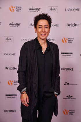 Dunja Hayali bei der Verleihung der Brigitte Award 2026 im Kino International in Berlin am 08.10.2026
