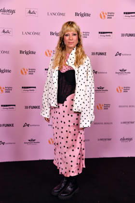 Mieze Katz (bürgerlich Maria Mummert) bei der Verleihung der Brigitte Award 2026 im Kino International in Berlin am 08.10.2026