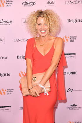 Aline von Drateln bei der Verleihung der Brigitte Award 2026 im Kino International in Berlin am 08.10.2026